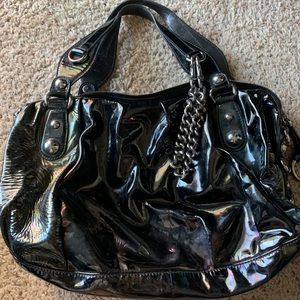 Gucci Boston Bag Icon Iridescent Patent Leather